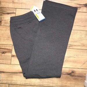 NWT Under Armour coldgear sweatpants with pockets!